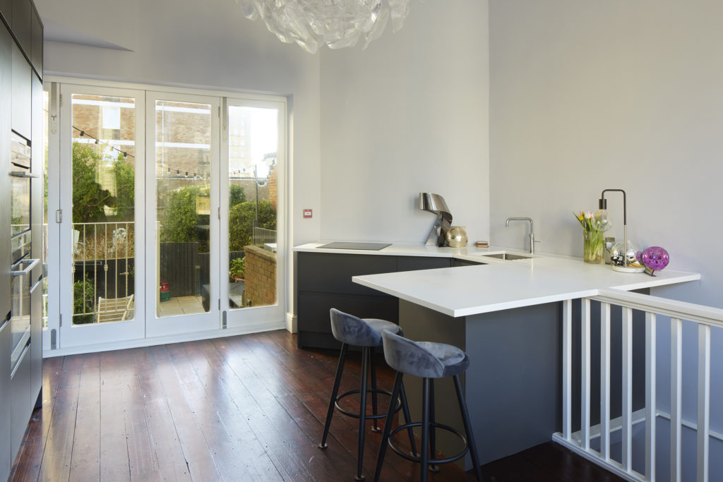 16 Third Avenue An image showing a kitchen of a project in Hove