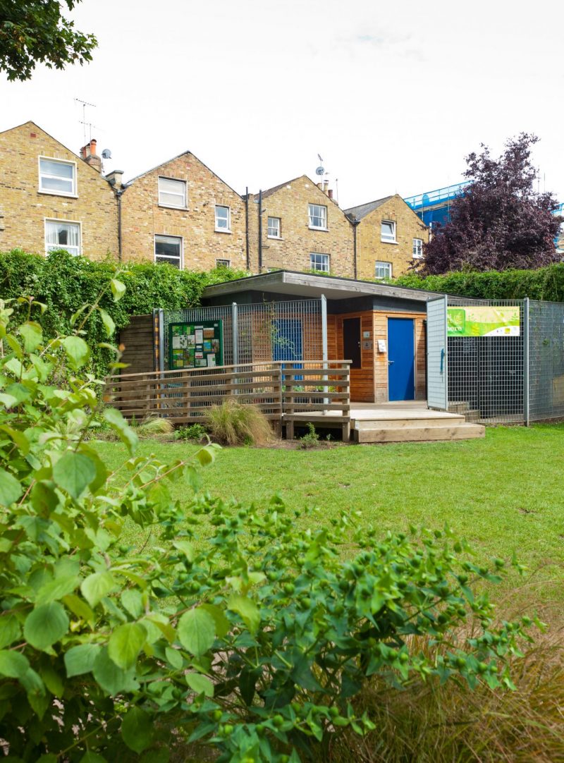 sustainable ecoshed with context