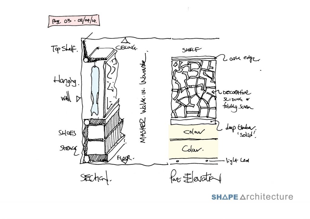 sketch home extension, detailed construction sketch, home extension hastings