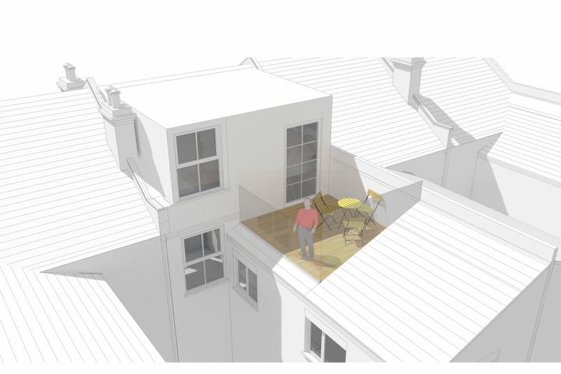 Fulham Terrace obtained through Planning Permission