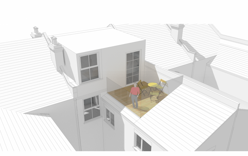 Fulham Terrace obtained through Planning Permission