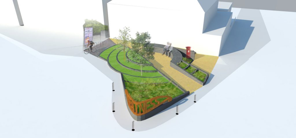 community centre landscape project