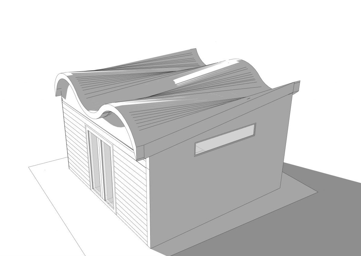 An image showing a 3D model of a project in Hove
