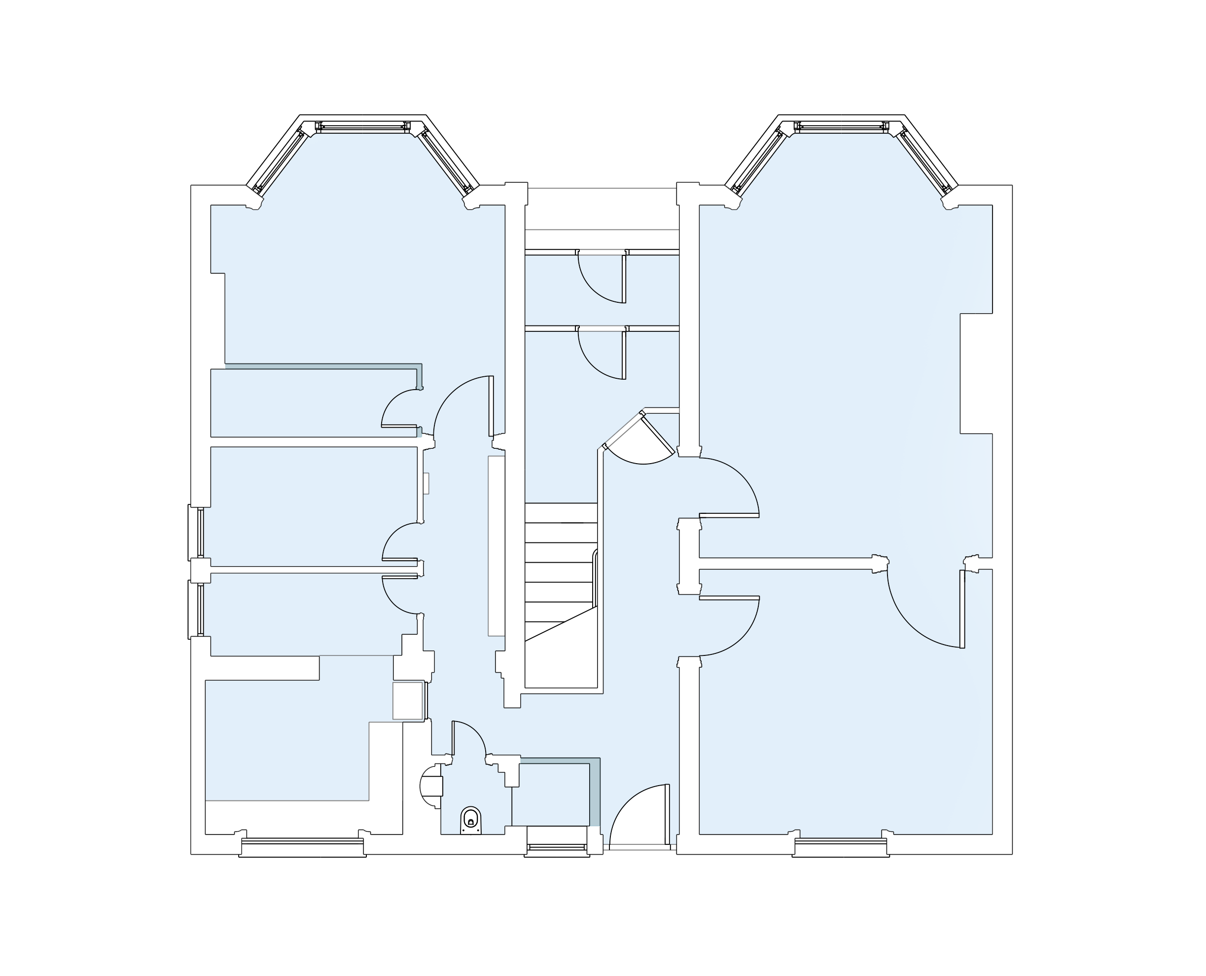 an image showing a floor plan of an existing project in Hove