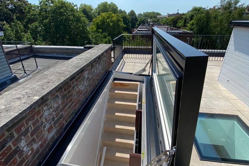 Access to a Roof Terrace