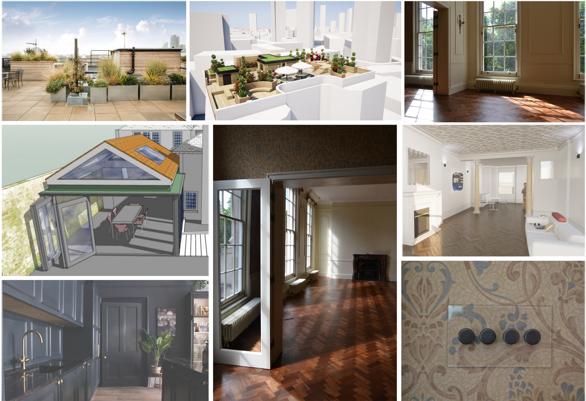 Listed Buildings Mosaic