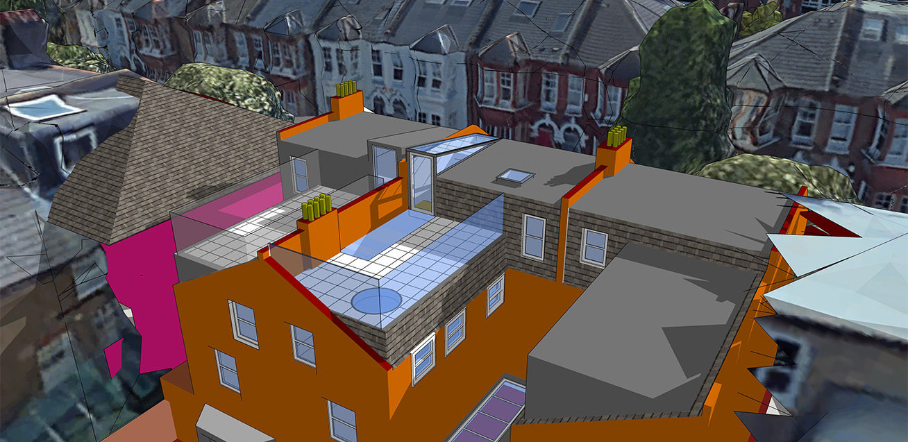 Roof Terrace in Battersea