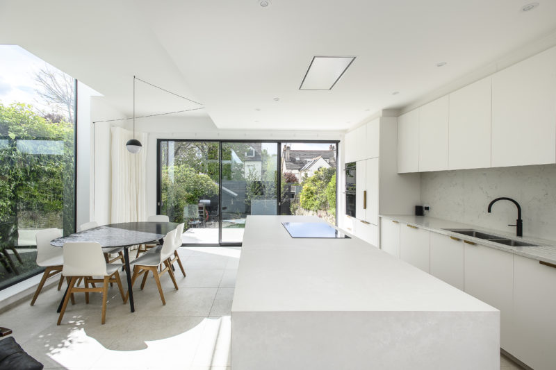 Brighton glazed extension