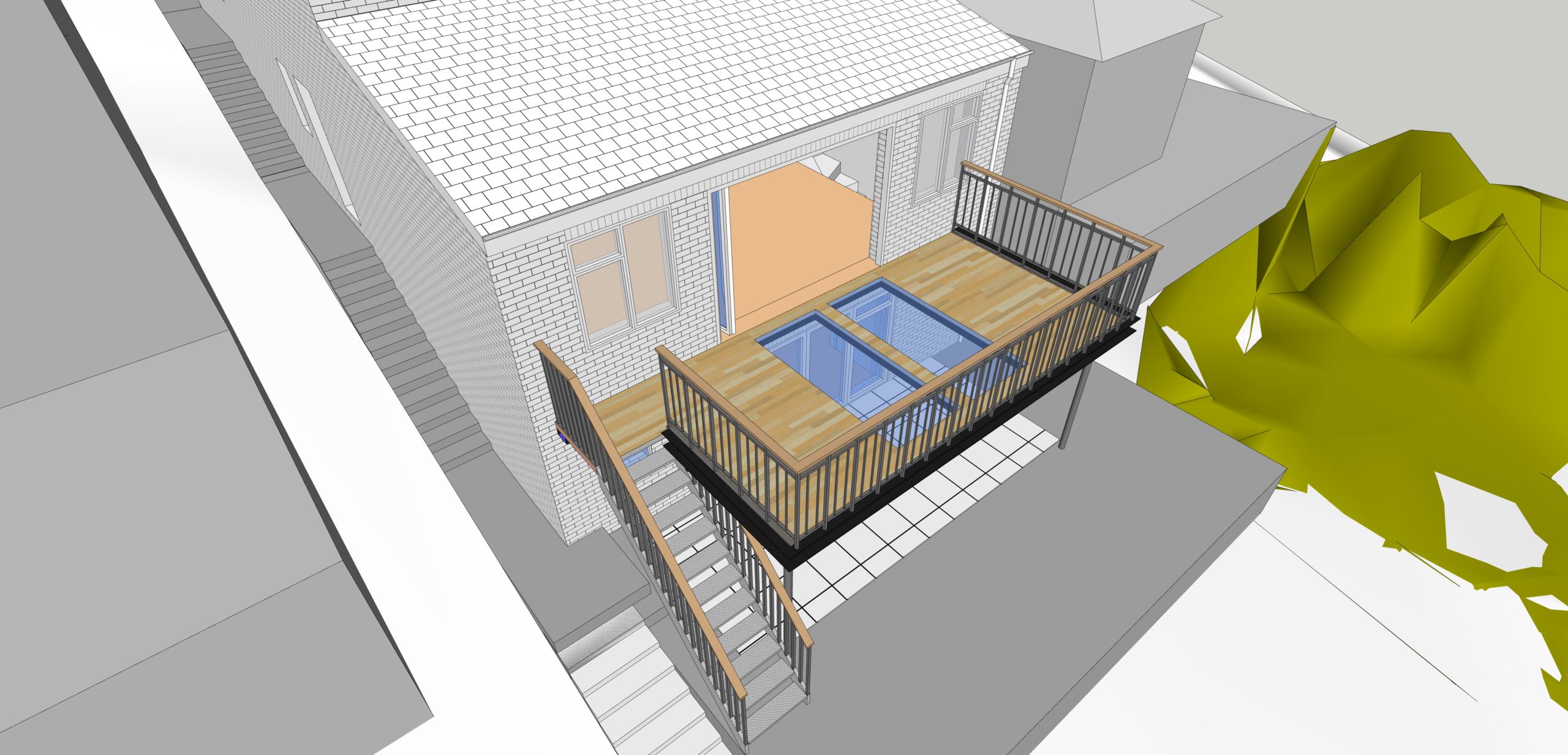 Option 01_Ext Stair_02