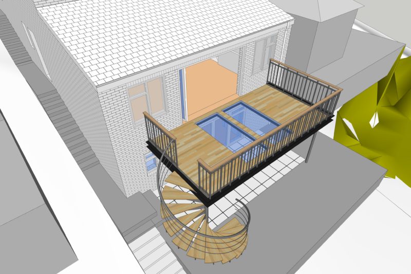 Planning Approval for Terrace in Brighton