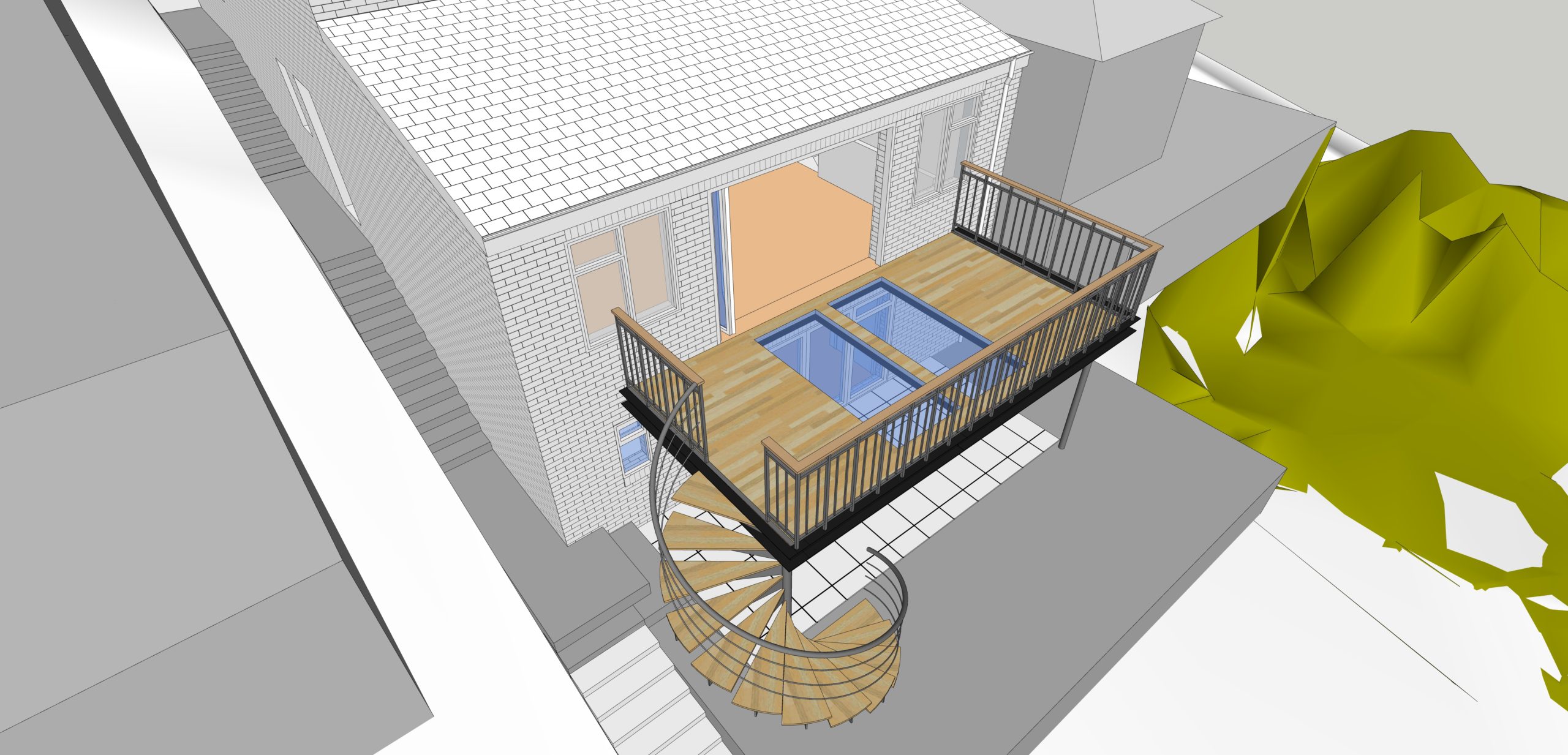 Option 02_Ext Stair_02