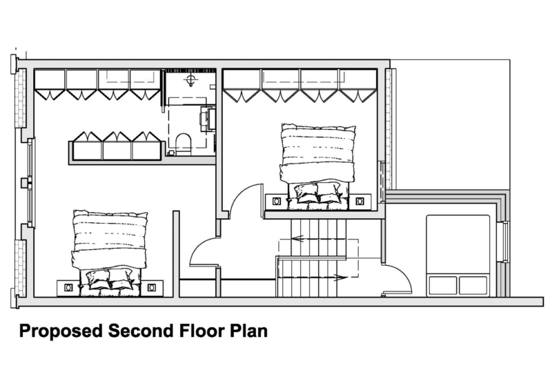 Proposed Second Floor Plan